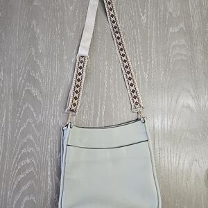 Jen & Co. Chloe Vegan Adjustable/Removable Strap Crossbody Shoulder Bag,